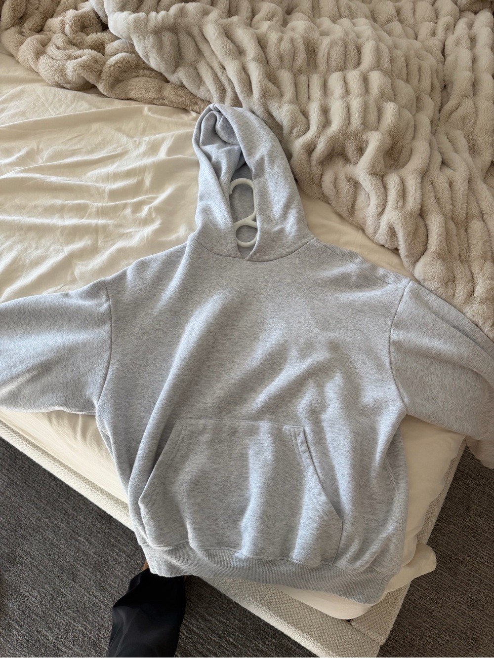 SKIMS grey hoodie